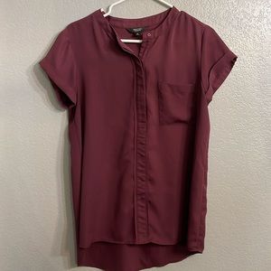 Plum Vera Wang blouse
